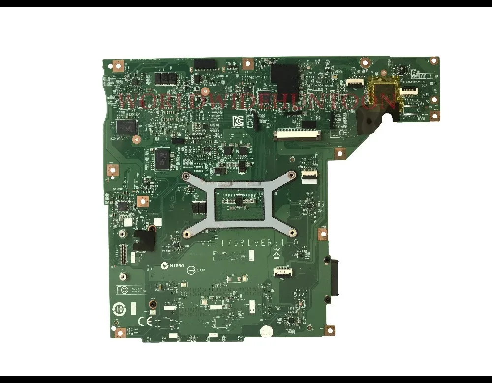 Высококачественная материнская плата для ноутбука MSI GP70 MS-17581 VER1.0 SR17E HM86 PGA947