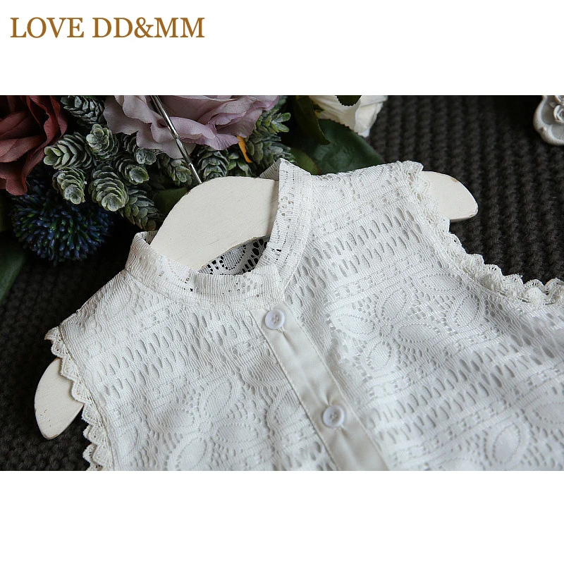 Комплекты одежды для девочек LOVE DD &amp MM летняя Новинка 2020 модная кружевная рубашка