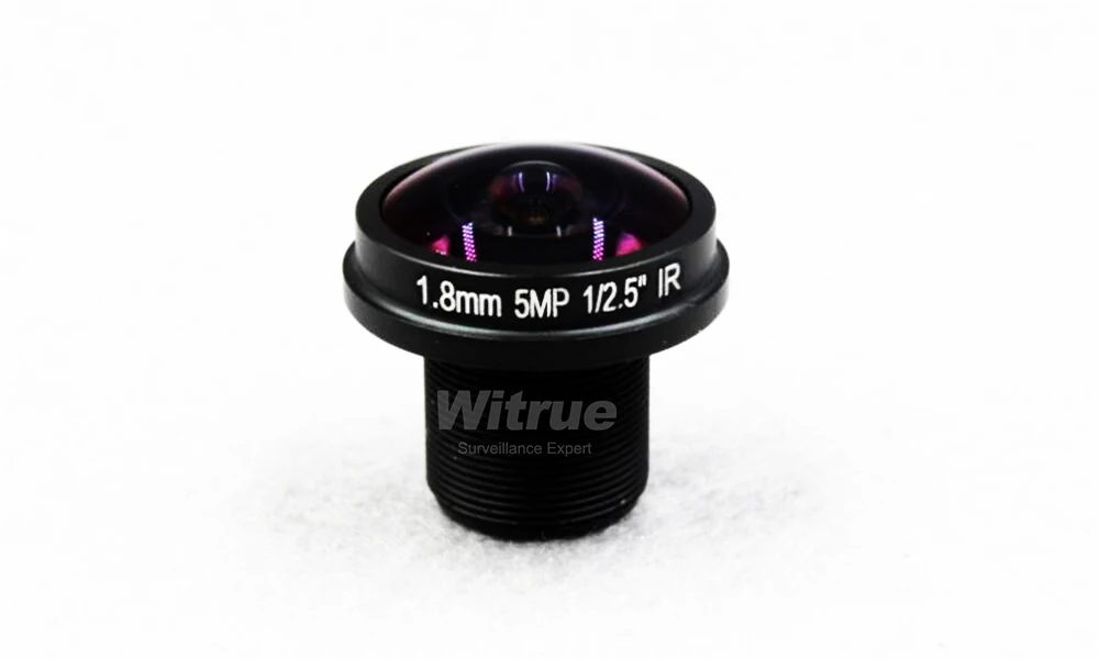 Witue Рыбий глаз объектив для камеры видеонаблюдения 5MP 1,8 мм M12 180 градусов широкий угол обзора F2.0 1/2. " для HD ip-камеры