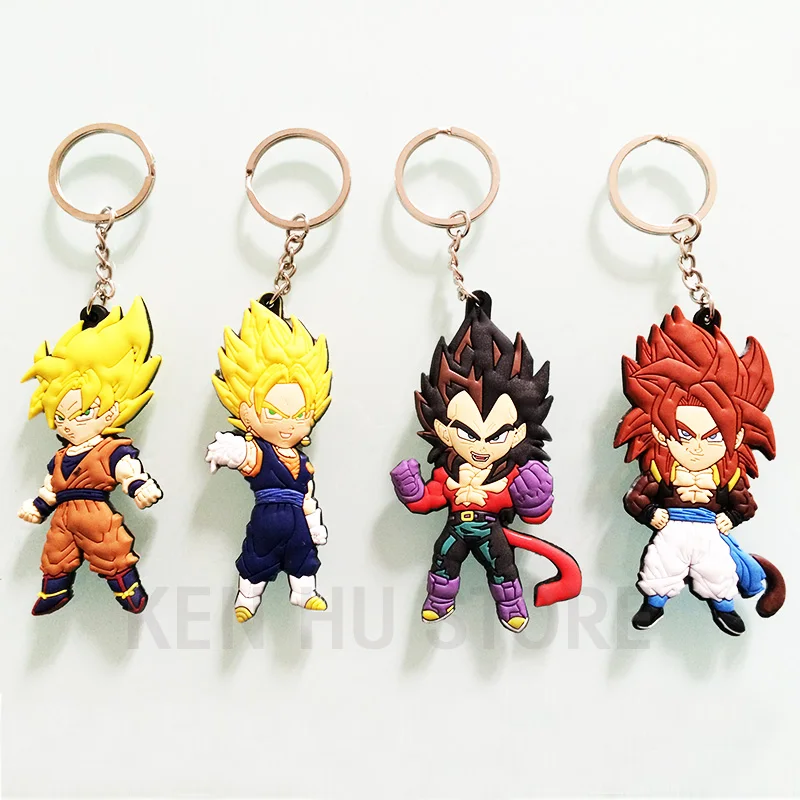 Брелки из аниме Супер саиянь Мультяшные фигурки дракона B Z кулон Коллекционная
