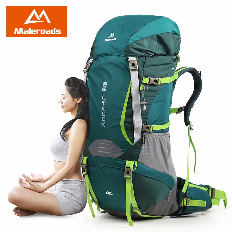 Сумка Maleroads 70L для альпинизма профессиональная спортивная дышащая удобная пешего