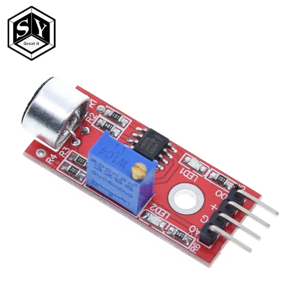 Отличный модуль обнаружения микрофона 1 шт. для AVR PIC Высокочувствительный