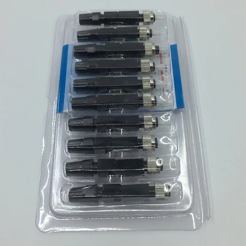 100 шт FTTH FC быстрый соединитель CCTC ferrule IL &lt0.3дб (0.5дб Макс) SM холодный монтаж поле