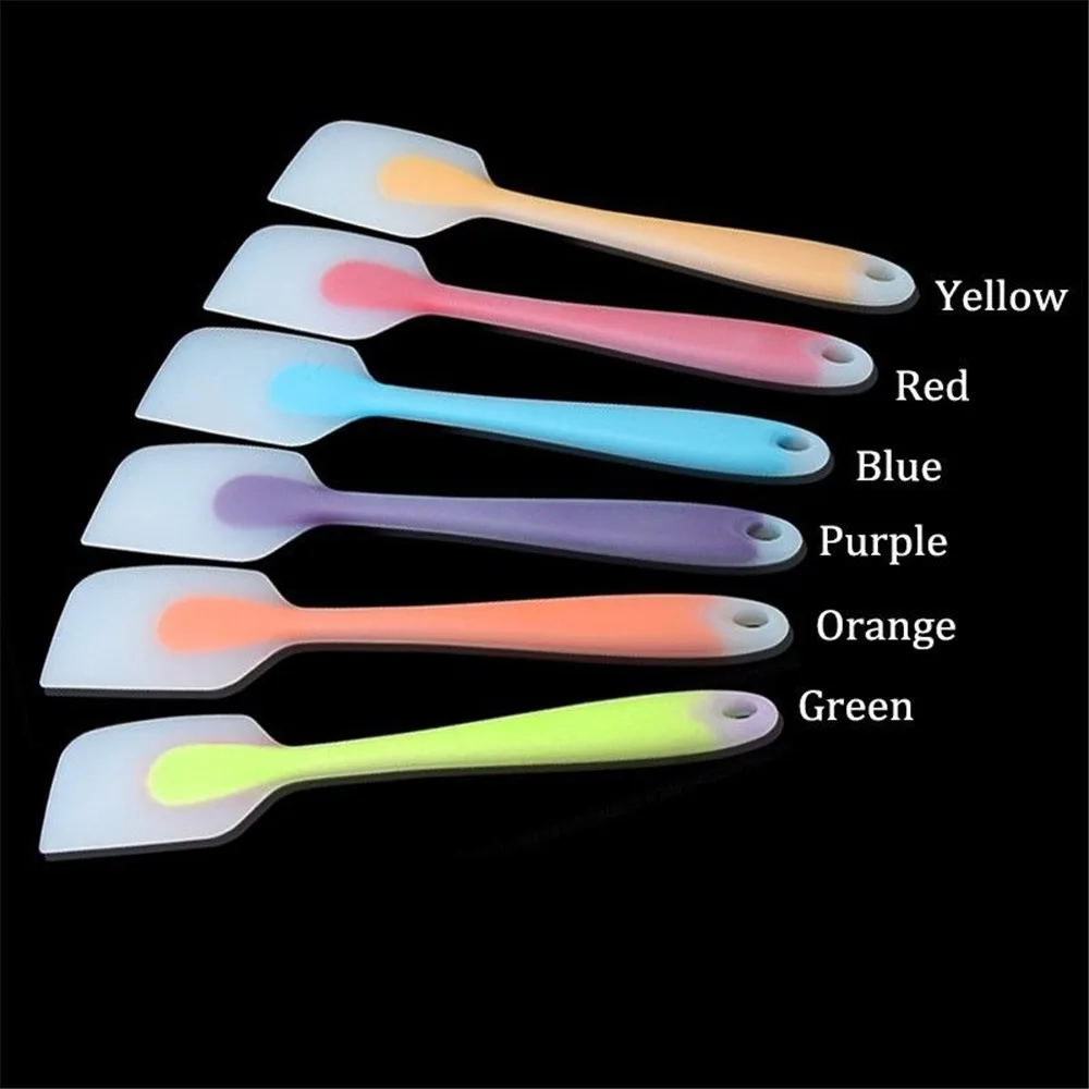 1 шт Красочный силиконовый кондитерский шпатель Торт Крем Масло силиконовая
