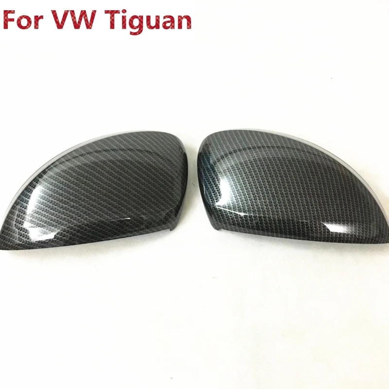 Для Volkswagen Tiguan L TiguanL MK2, украшение заднего вида, боковое стекло, зеркальное покрытие, отделка рамы, 2 шт