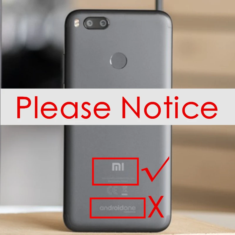 Задняя крышка батарейного отсека для Xiaomi Mi A1/5X металлическая MiA1 задняя + стекло