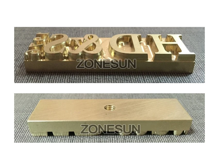 ZONESUN настроить league DIY логотип подарок Горячая пчела латунь персонализированные плесень нагрев на деревянной коже