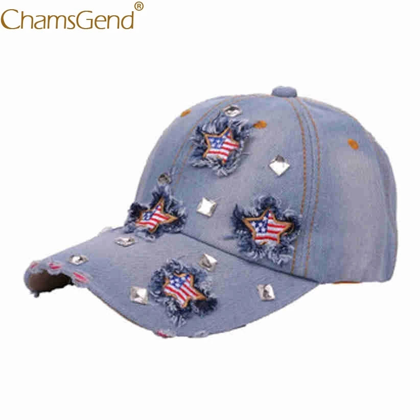 Snapback винтажные джинсовые бейсболки с американский флаг, звезды 80503 Прямая поставка