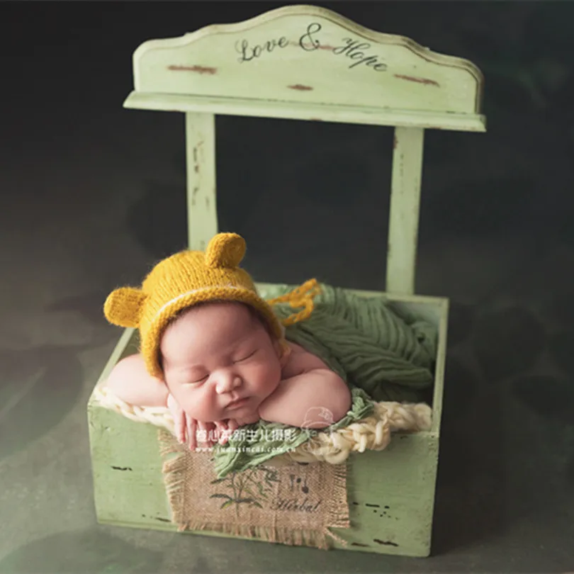 Crochet Newborn Rainbow Hat Baby Girl Colorful Photography Props Knitted Infant Mohair Fabric Shower Gift | Детская одежда и обувь