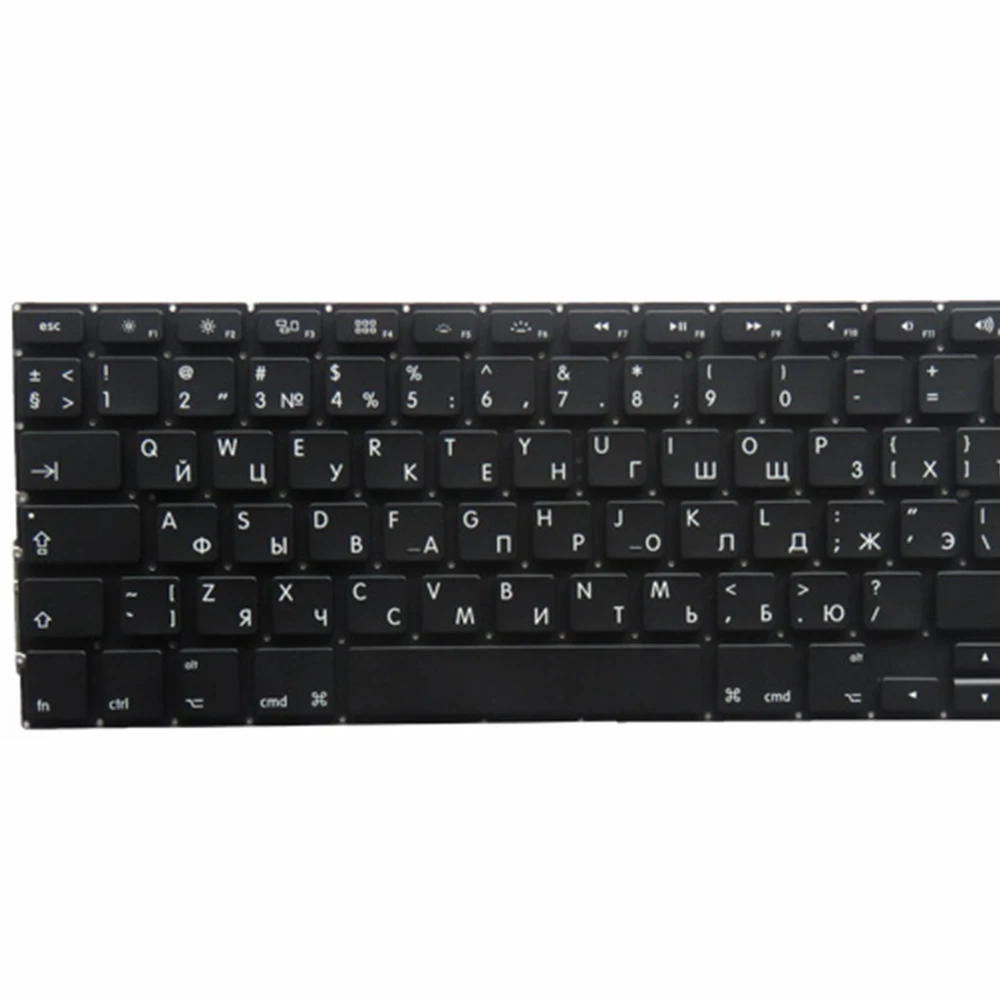 RU черная Новая русская клавиатура для ноутбука Apple A1297 MC024 MC725 MD311 MC311 MC226 MB064 640 |