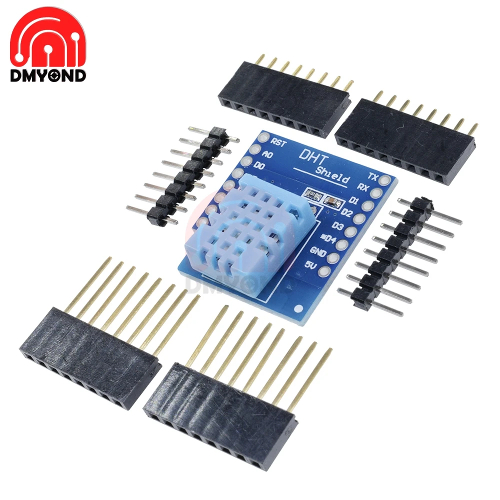 Для Wemos D1 Mini DHT11 цифровая одинарная шина датчик температуры и влажности Щит Модуль