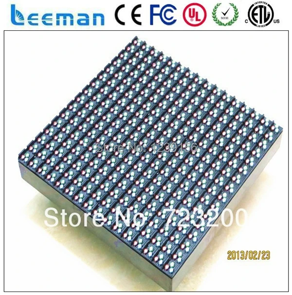 LEEMAN P10 RGB светодиодный дисплей 16x16 --- светодиод программирования табло |
