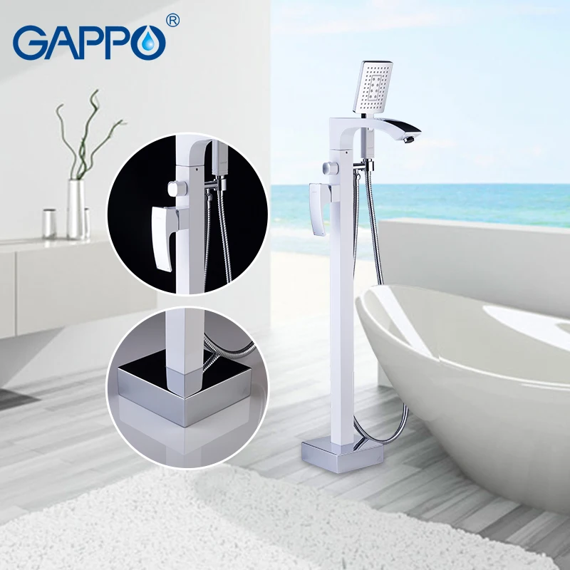 GAPPO ванная комната смеситель для душа отдельно Стоящий Кран ванны водопад краны |
