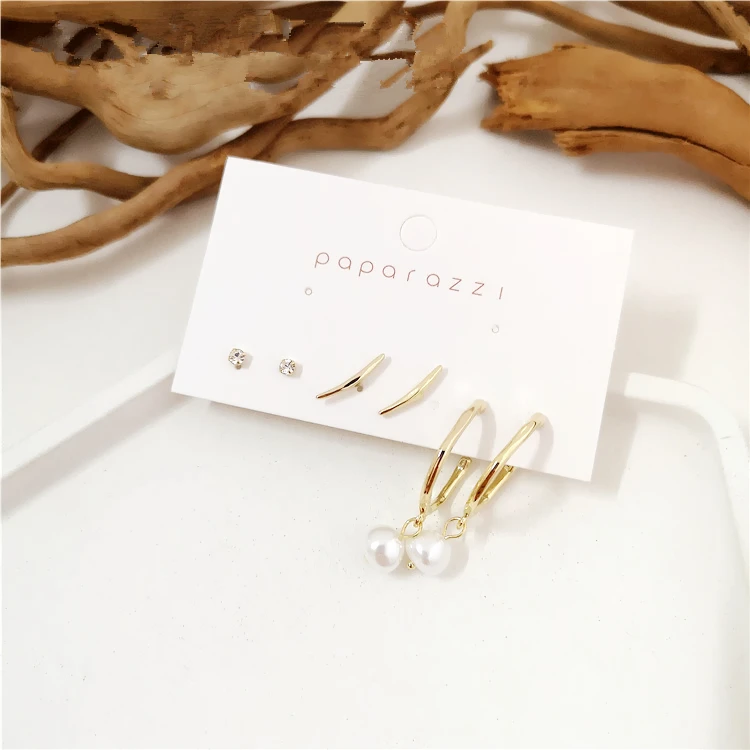 HUANZHI S925 Серебряная игла новый корейский 2019 натуральный жемчуг горный хрусталь
