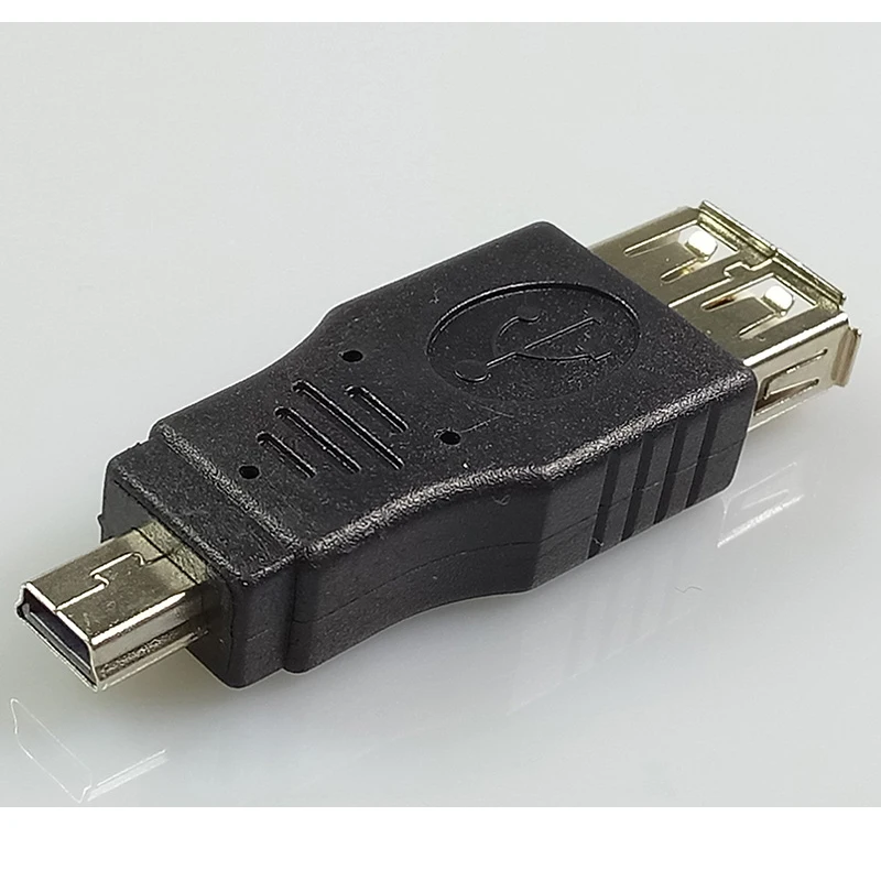 USB A Разъем мама к Мини 5Pin штепсельная вилка разъем адаптера AF Mini 5pin