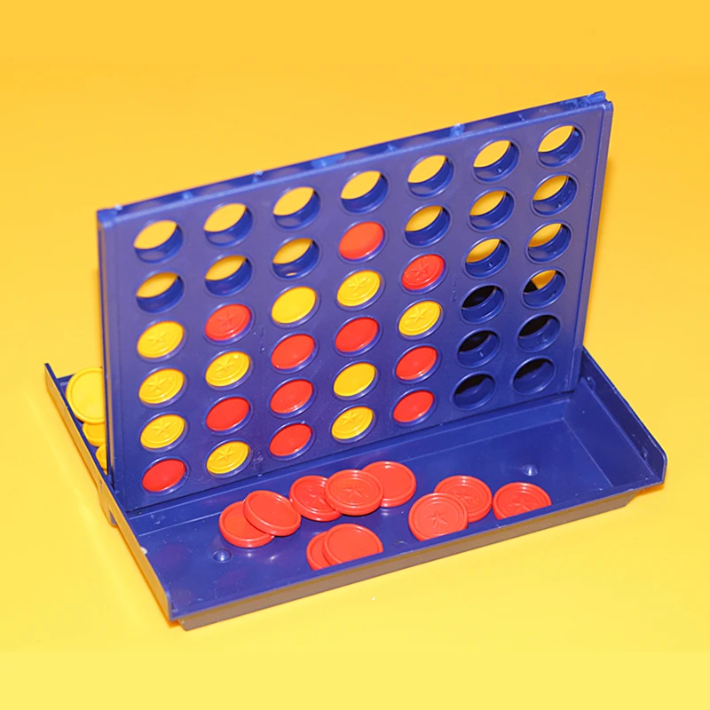 1 Set Connect 4 In A Line Board Game Children's Educational Toys for Kid Sports Entertainment |