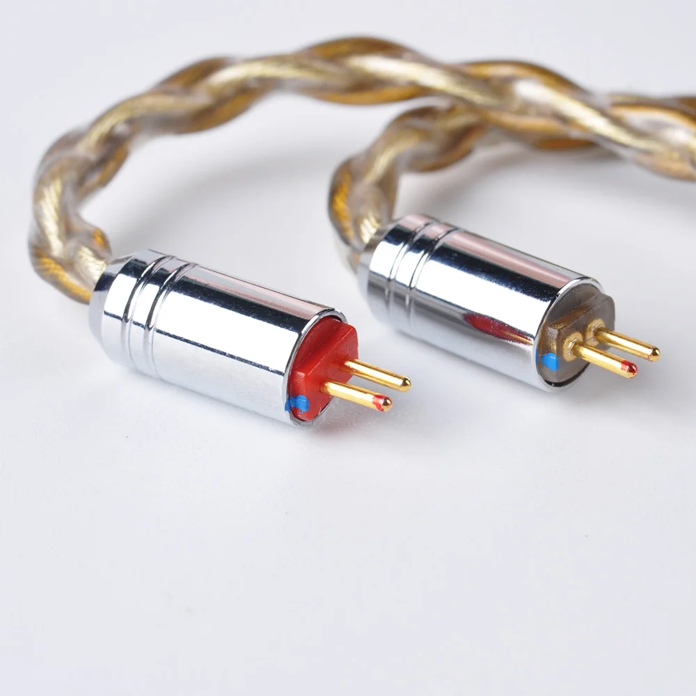 DIY 8 акций 0 78 мм 2 Pin код обновления кабель для Уэстон TFZ W4r Um3x плотным верхним ворсом