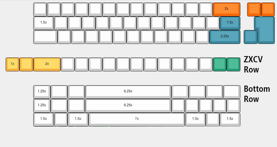 GH60 бамбуковый Орех Деревянный чехол Подставка для запястья 2 в 1 для 60% мини Механическая игровая клавиатура совместима с Pok3r DZ60 YD60MQ XD64