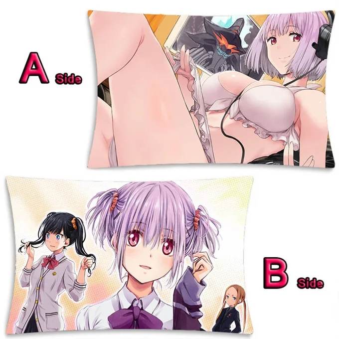 17 Аниме SSSS. GRIDMAN Hibiki Yuta Takarada Rikka Shinjo Akane обнимает тело Наволочки Чехол Otaku Подушка Наволочка 2WAY 35x55 см - Цвет: 17