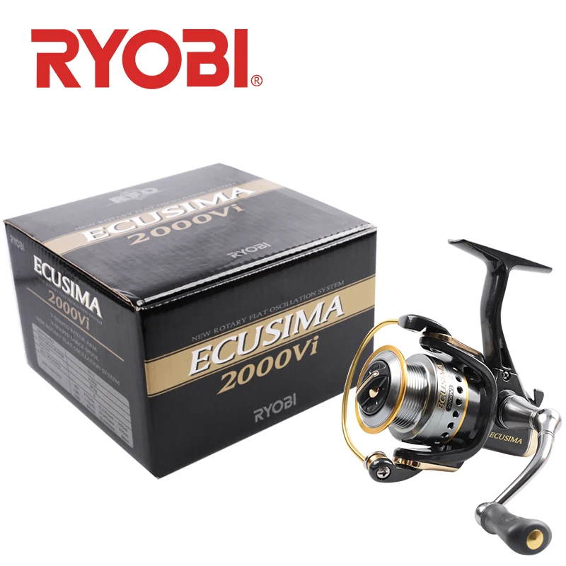 RYOBI ECUSIMA VI спиннинговые Катушки 2000 3000 4000 6000 8000 Спиннинг катушки Макс Перетащите 8 кг Морская рыбалка колеса