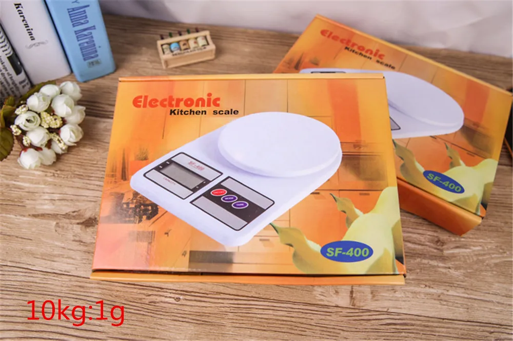 Цифровые кухонные весы 10 кг 1 г электронные детские для еды инструменты измерения