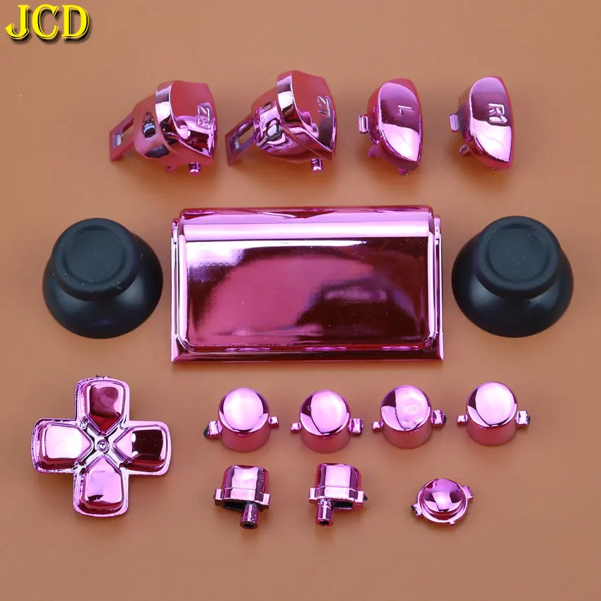 JCD покрытие ABXY триггер Кнопка Dpad L1 R1 L2 R2 направление ключ ж/аналоговый джойстик Крышка для sony PS4 Pro тонкий контроллер JDS-040