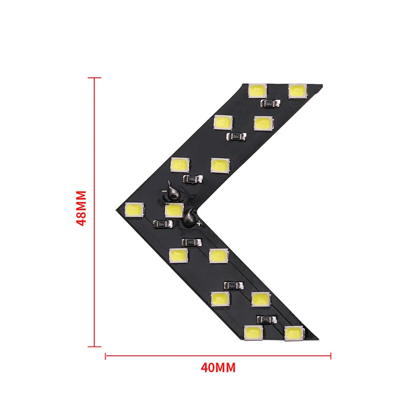 2 шт./лот 14 SMD LED панель со стрелкой для автомобиля зеркало заднего вида индикатор