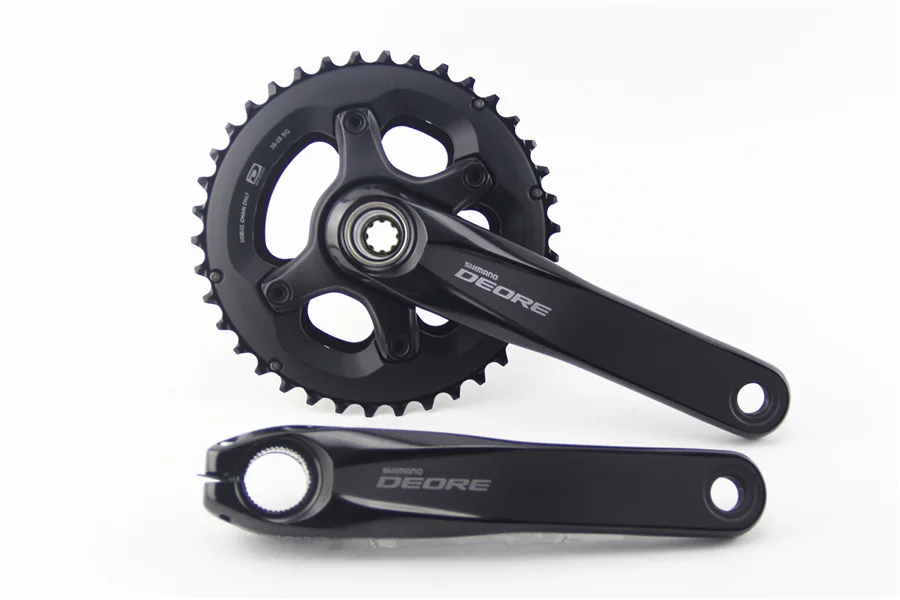 SHIMANO DEORE FC M6000 шатун M6000 HOLLOWTECH II 2x10 3x10-Speed 40-30-22T 28-38T 26-36T 170 мм 175 мм M610 шатун