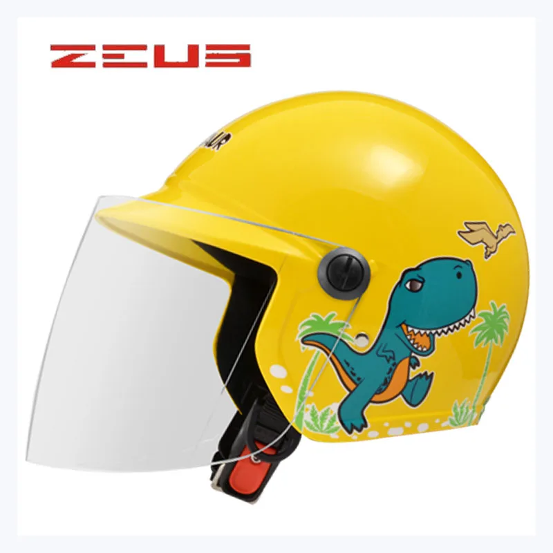 2019 Тайвань ZEUS детский полушлем мотоциклетные Электрические Велосипедные шлемы