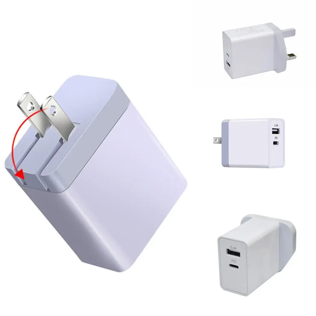 Быстрое зарядное устройство для мобильного телефона Dual USB ip4/4GS/3GS быстрая 18 Вт DC5V ~