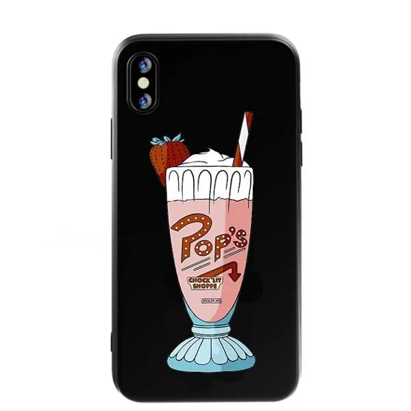 American TV Riverdale South Side Serpent Phone Case For iPhone X XS Max XR 5 5S SE 6 6SPlus 7 7Plus 8 8Plus | Мобильные телефоны и