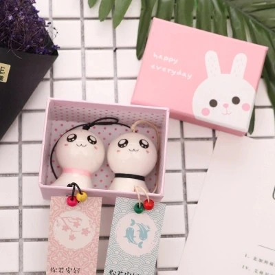 Керамические подвесные колокольчики Sunny Doll украшение в японском стиле
