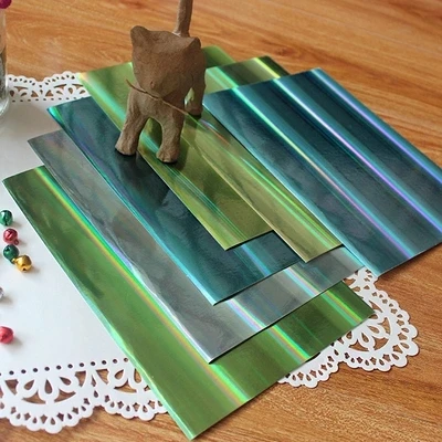 А4 синяя серия лазерные цветные оттенки голографические ягодные 250GSM зеркальные