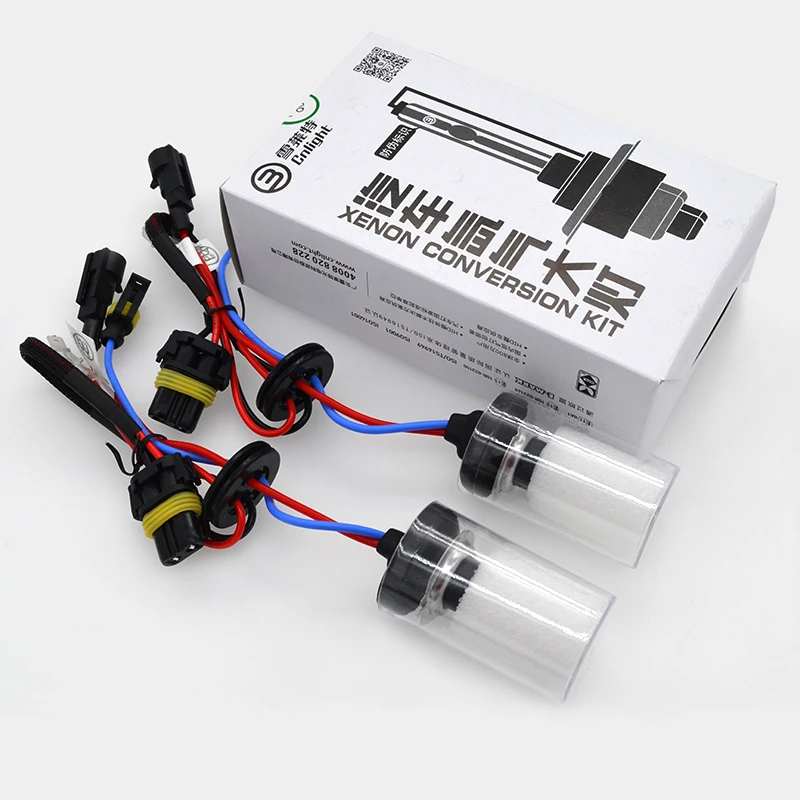 10 шт. AC 35 Вт Cnlight hid ксеноновая лампа замена H1 H3 H7 H8 H10 H11 9005 9006 HB3 HB4 D2H 4300K -8000K Авто