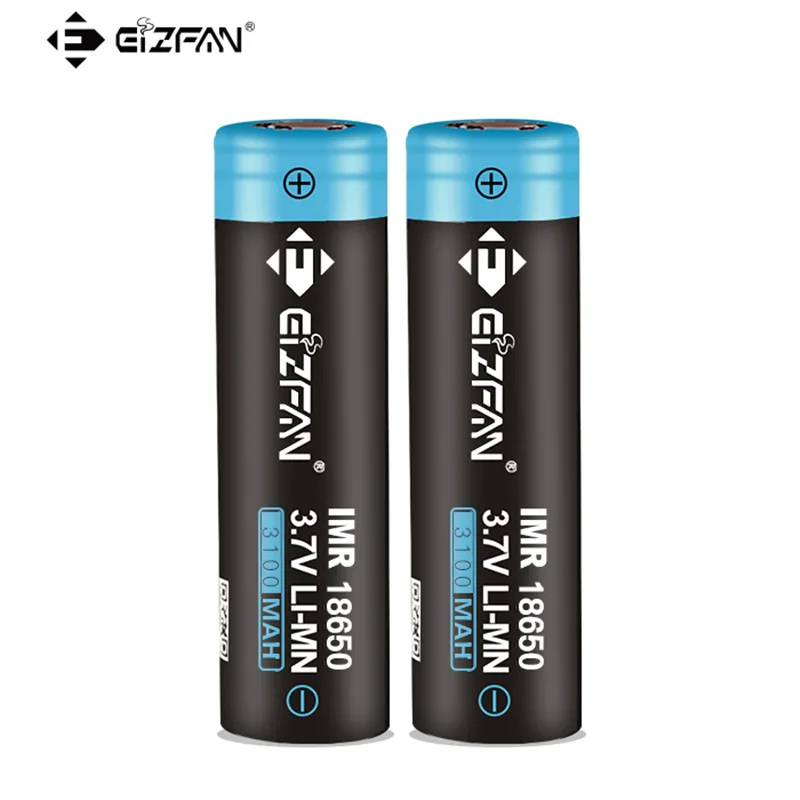 EIZFAN 18650 батарея 3100 мАч 40A EFAN электронная сигарета для SMOK Alien Joyetech Eleaf Tesla Invader 3 WYE Punk