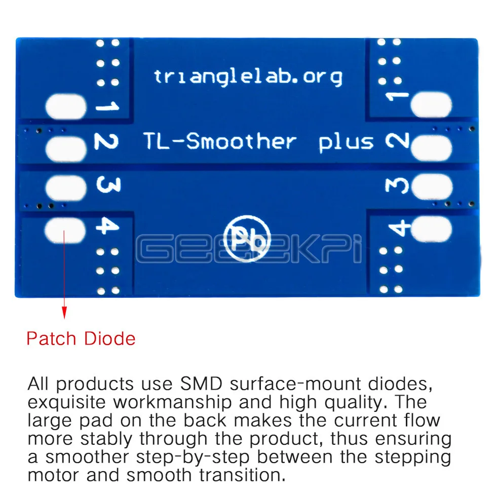 Комплект модуля Addon GeeekPi 4 шт./упак. TL-плавный с проводом Dupont и радиатором для