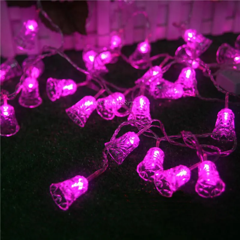 Светодиодная гирлянсветильник в виде колокольчиков 10 м 100 В переменного тока 220 |