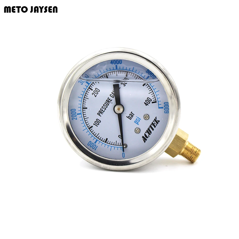 PCP Пейнтбол Airsoft высокое Давление 2 5 ''масло/заполненные жидкостью датчики 63 мм