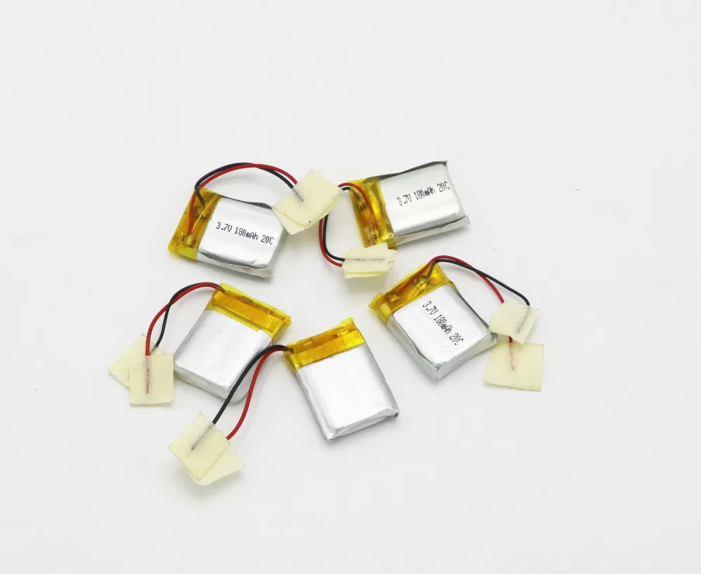 Запасной аккумулятор для Syma Skytech 5 шт./лот 3 7 В 180 мА/ч S107 S107G M3 m3 | Игрушки и хобби