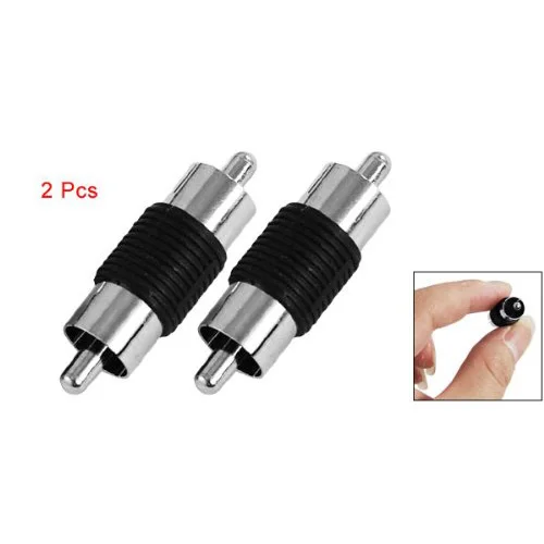 MYLB SODIAL(R) 2 шт. переходник RCA папа папа|rca male connector|rca connectorrca coupler |