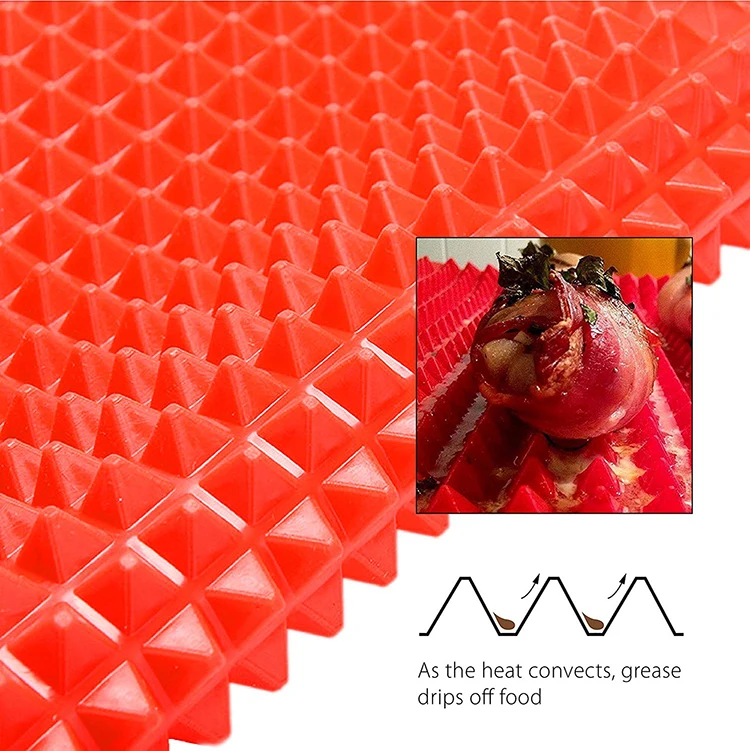 Силиконовая форма для выпечки в форме пирамиды, форма для выпечки, tapis de cuisson, шоколадные коврики, формы для микроволновой печи, противень для выпечки, коврик для выпечки mo