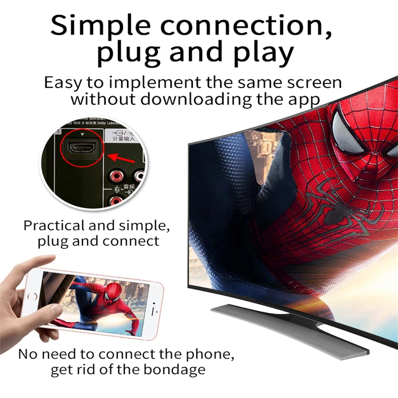 G6 Google Chromecast tv Stick беспроводной дисплей программный ключ HDMI Miracast для IOS Android 2 4G Wifi ТВ