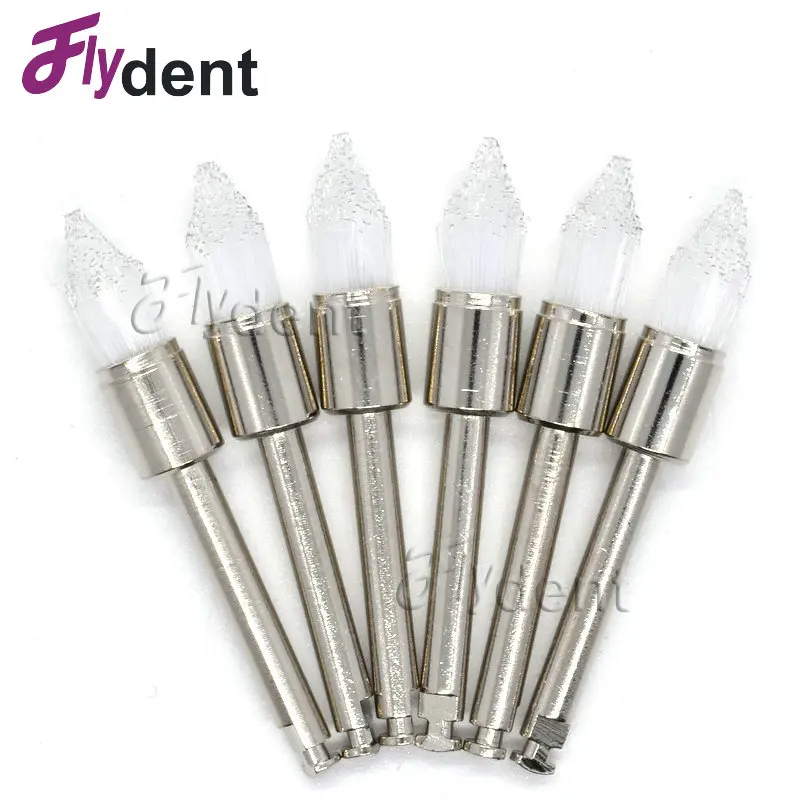 100 шт. новая нейлоновая щетка для полировки зубов