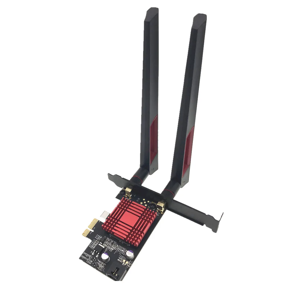 С антеннами AC88U Набор для Intel 9260 9260NGW 1730 Мбит/с Bluetooth 5,0 PCI-E 1X настольная карта