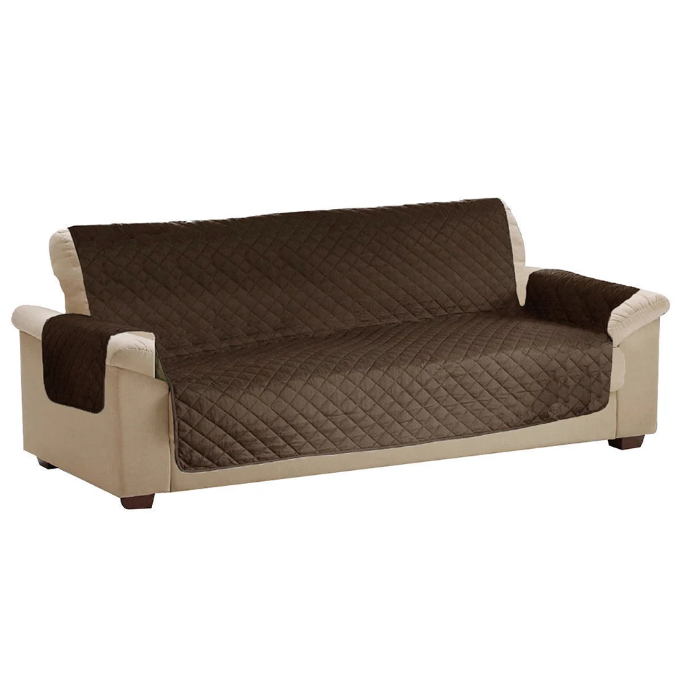 Новый стеганый диван подлокотник стул Settee Pet протектор скольжения крышка мебель