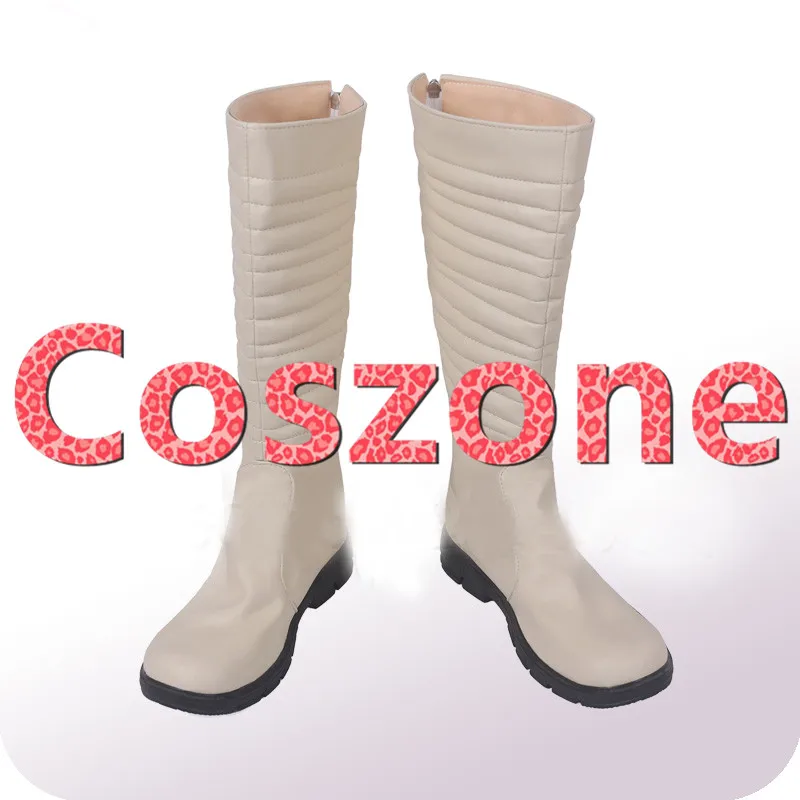 Люк Скайуокер Белая обувь для косплея ботинки взрослых на Хэллоуин карнавал