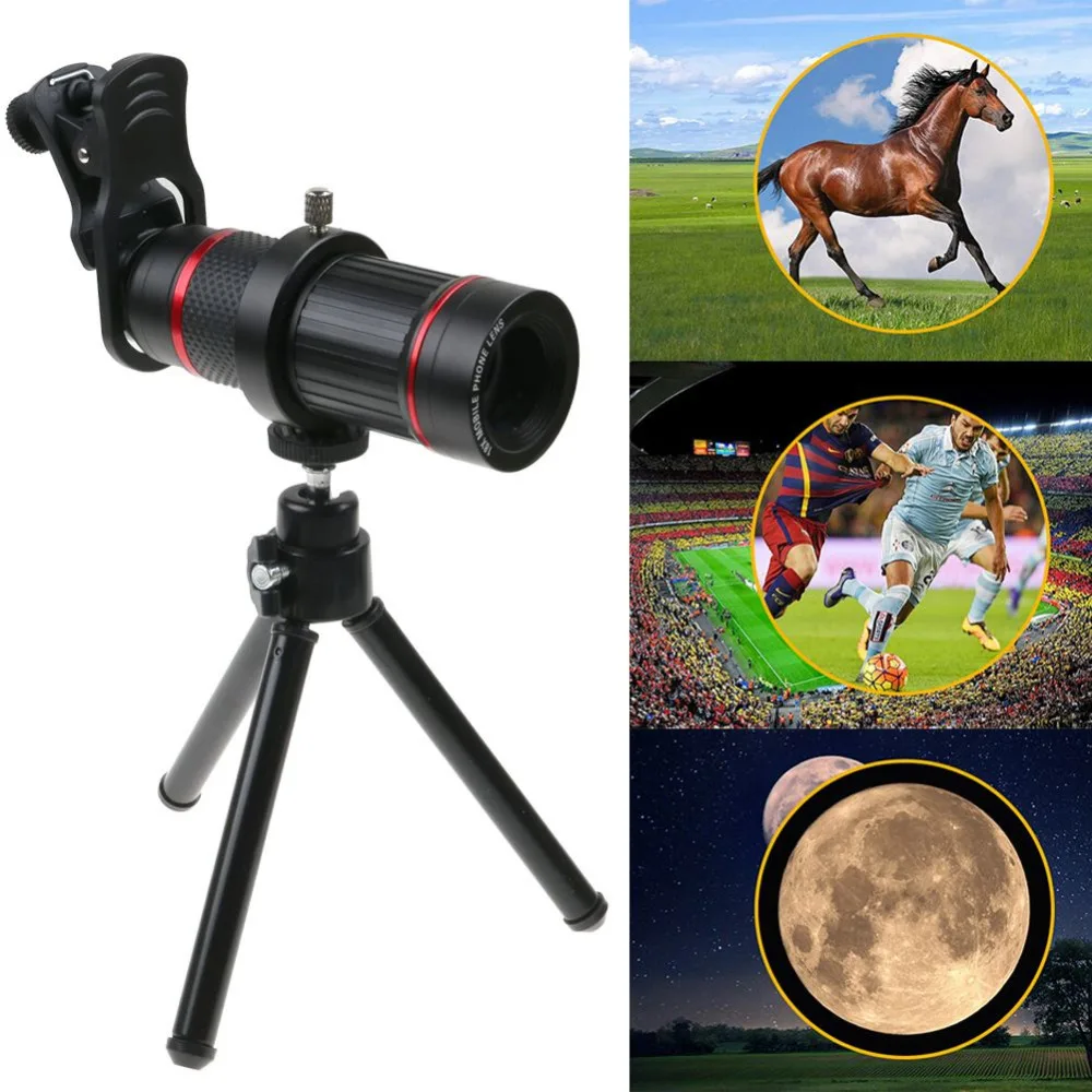 TOKOHANSUN телефон Объективы для фотоаппаратов 18X телескоп телеобъектив 18x25 Монокуляр