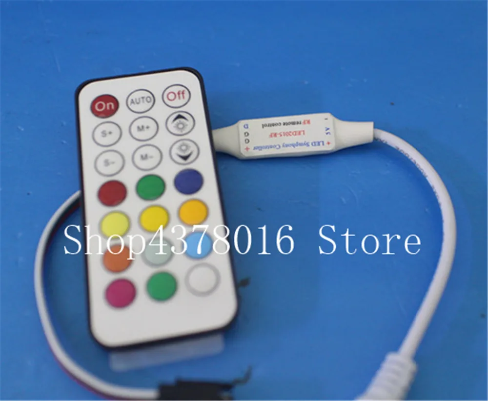 21 клавиша DC5V 12V WS2811 WS2812 RF LED контроллер Led Pixel для 1903 6812 полноцветная RGB светодиодная