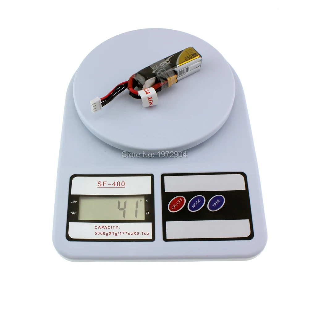 Литий-полимерный аккумулятор tattu 450mAh 75C 2S 7,4 V 3S 11,1 V 4S 14,8 V с разъемом XT30 Battey для RC FPV Racing Drone Quadcopter Toys