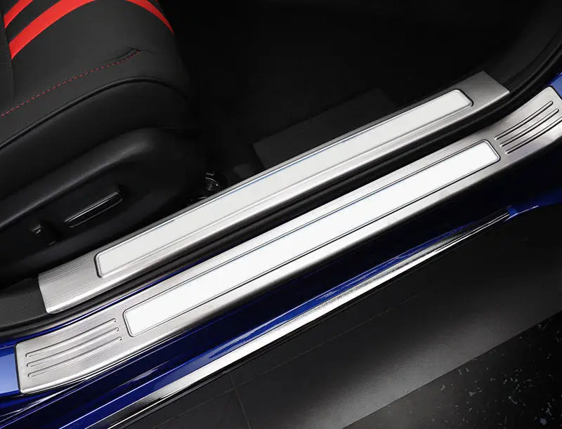 Крышка порога для наружной и внутренней двери 8 шт. Honda Accord 2018|Хромирование| |